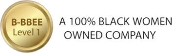 B-BBEE Level 1, 100% Black women owned