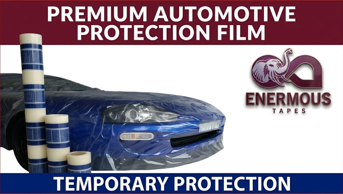 Enermous premium automotive protection film for temporary protection
